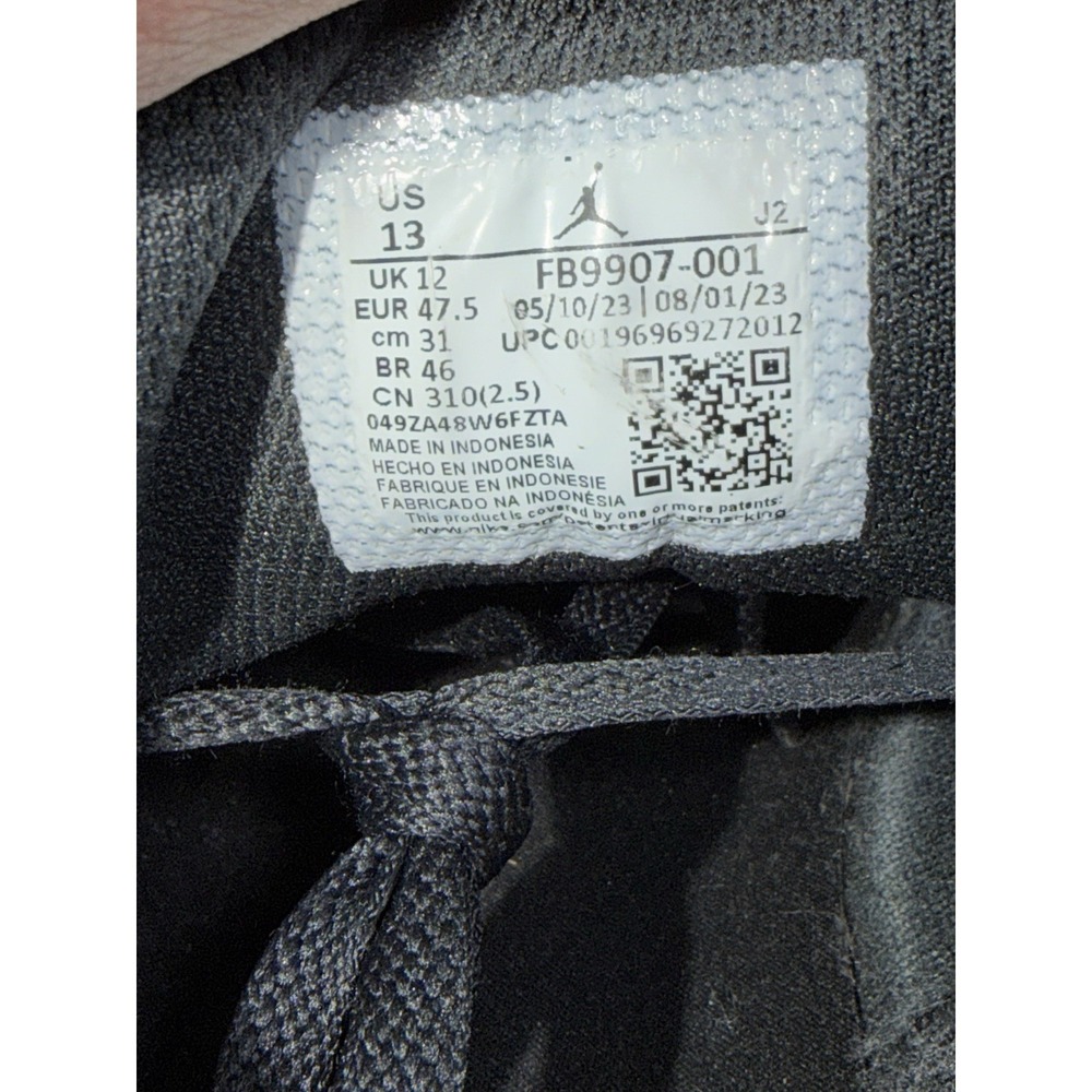 Air Jordan 1 Retro SE Low Black Elephant Print Mens Size 13 Basketball Shoes - Picture 9 of 9